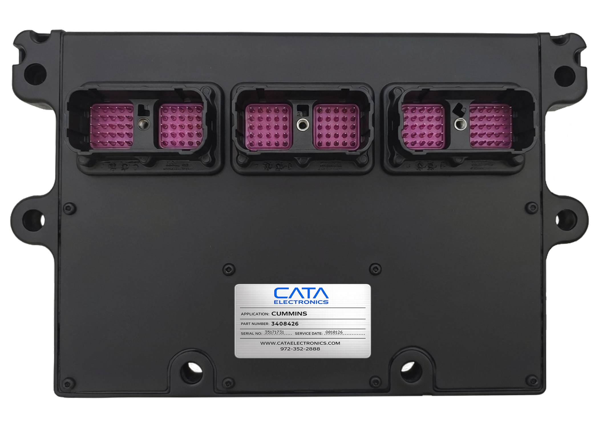 Cummins ISX 3408426 ECM | Remanufactured Engine Control Module – CATA ...